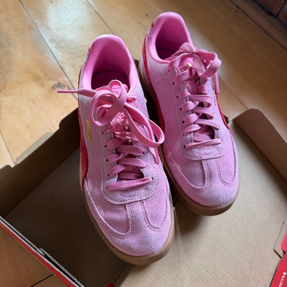 Puma Club II Era Sneaker Pink 7.5 - Picture 4 of 8